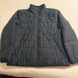 Men's Black Quilted Jacket